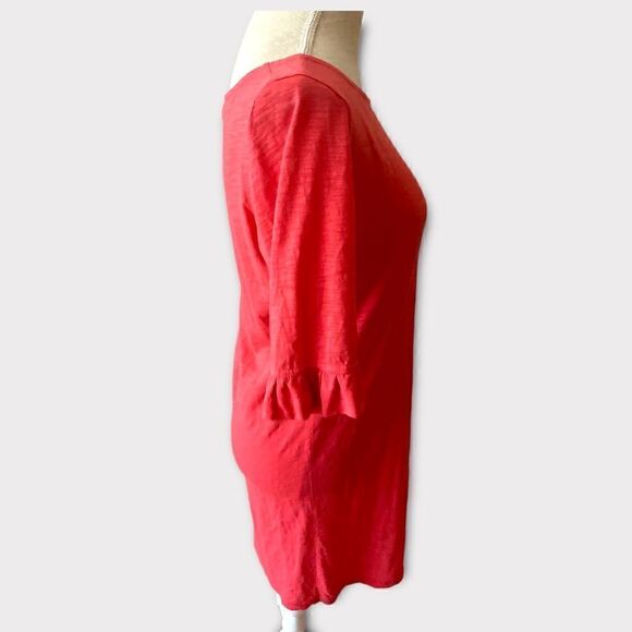 Lilly Pulitzer | Women’s Somerset Ruffle Sleeve Dress Size Small Cotton Pink - Picture 3 of 5